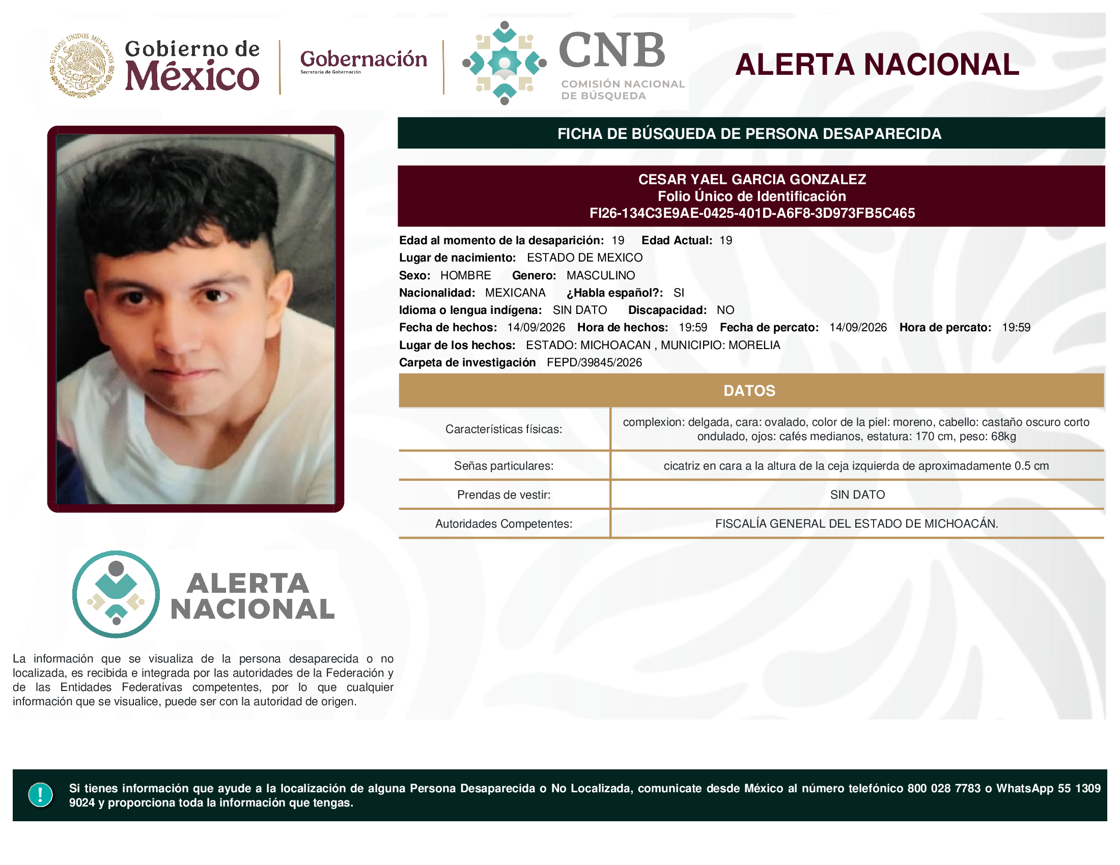 CESAR YAEL GARCIA GONZALEZ