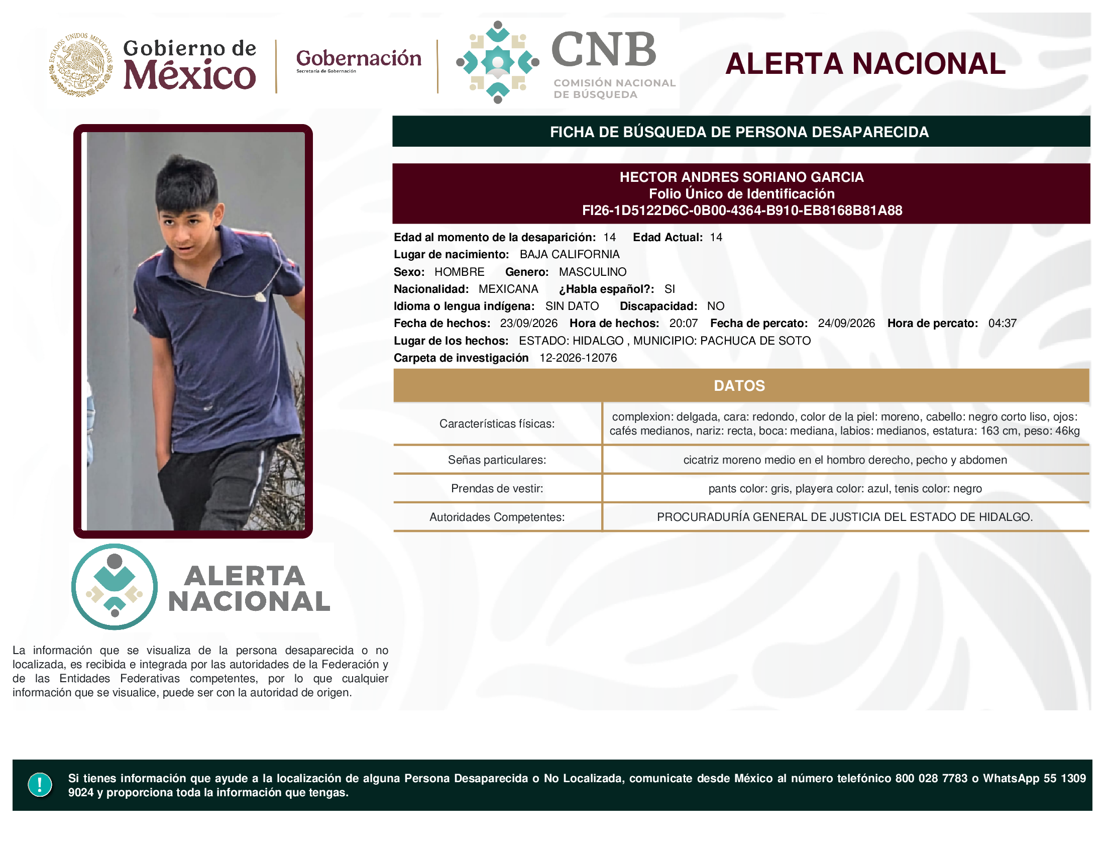 HECTOR ANDRES SORIANO GARCIA