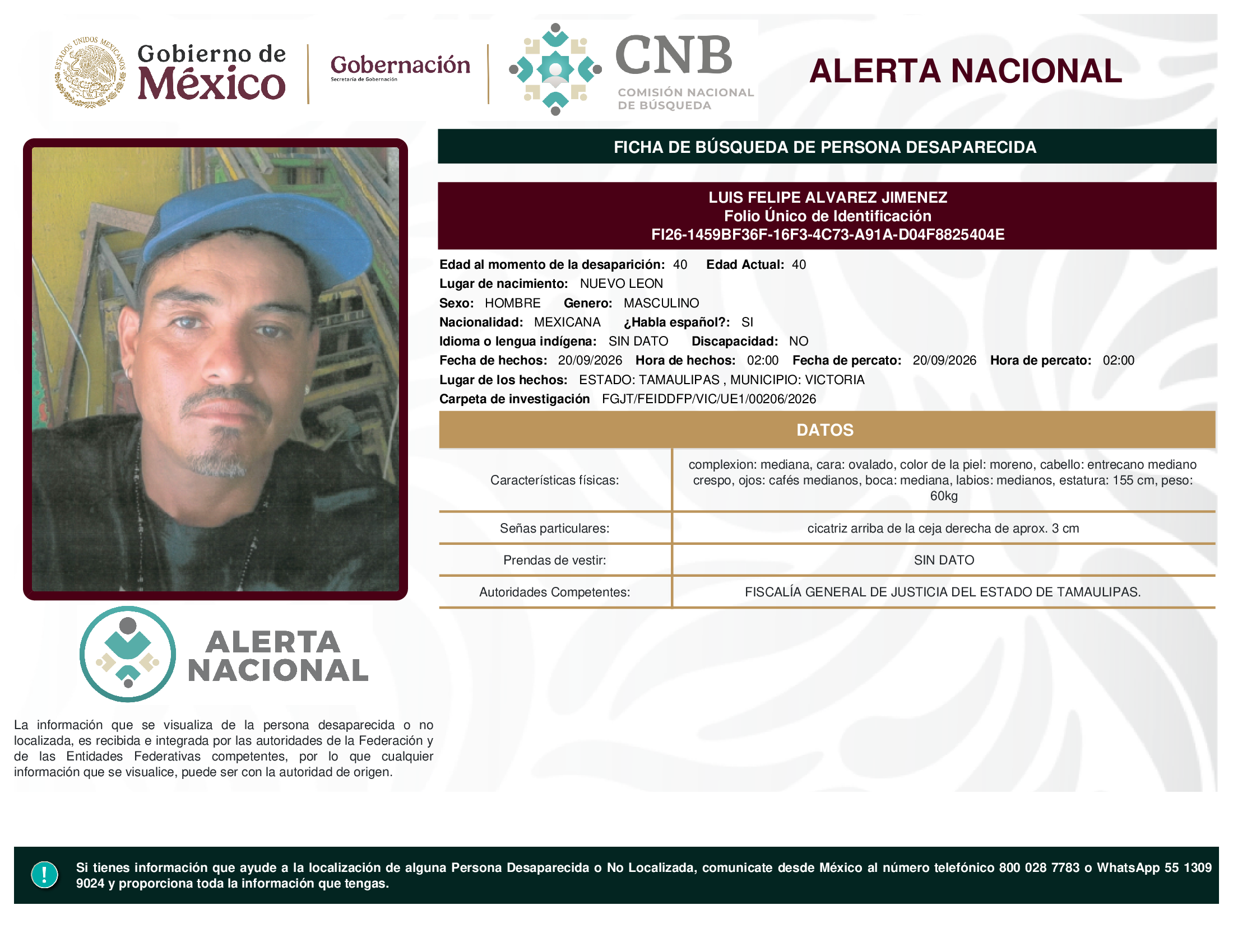 LUIS FELIPE ALVAREZ JIMENEZ