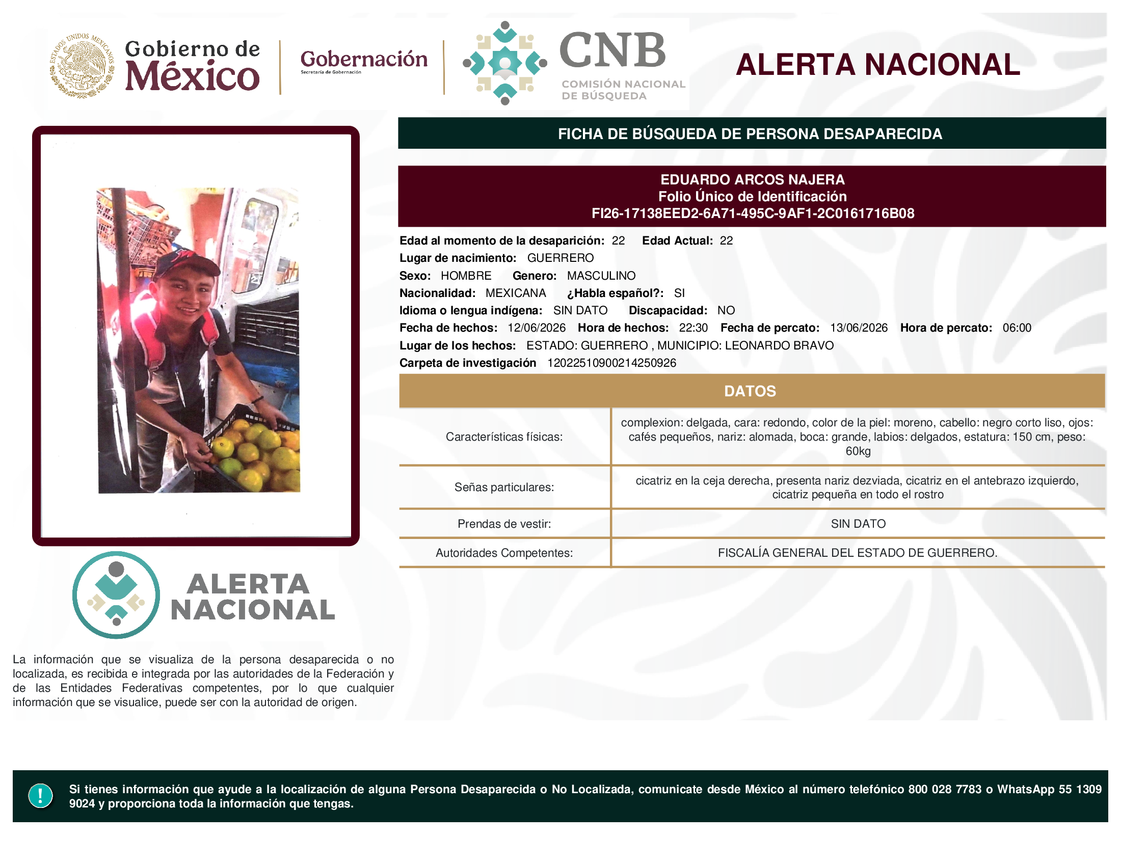EDUARDO ARCOS NAJERA