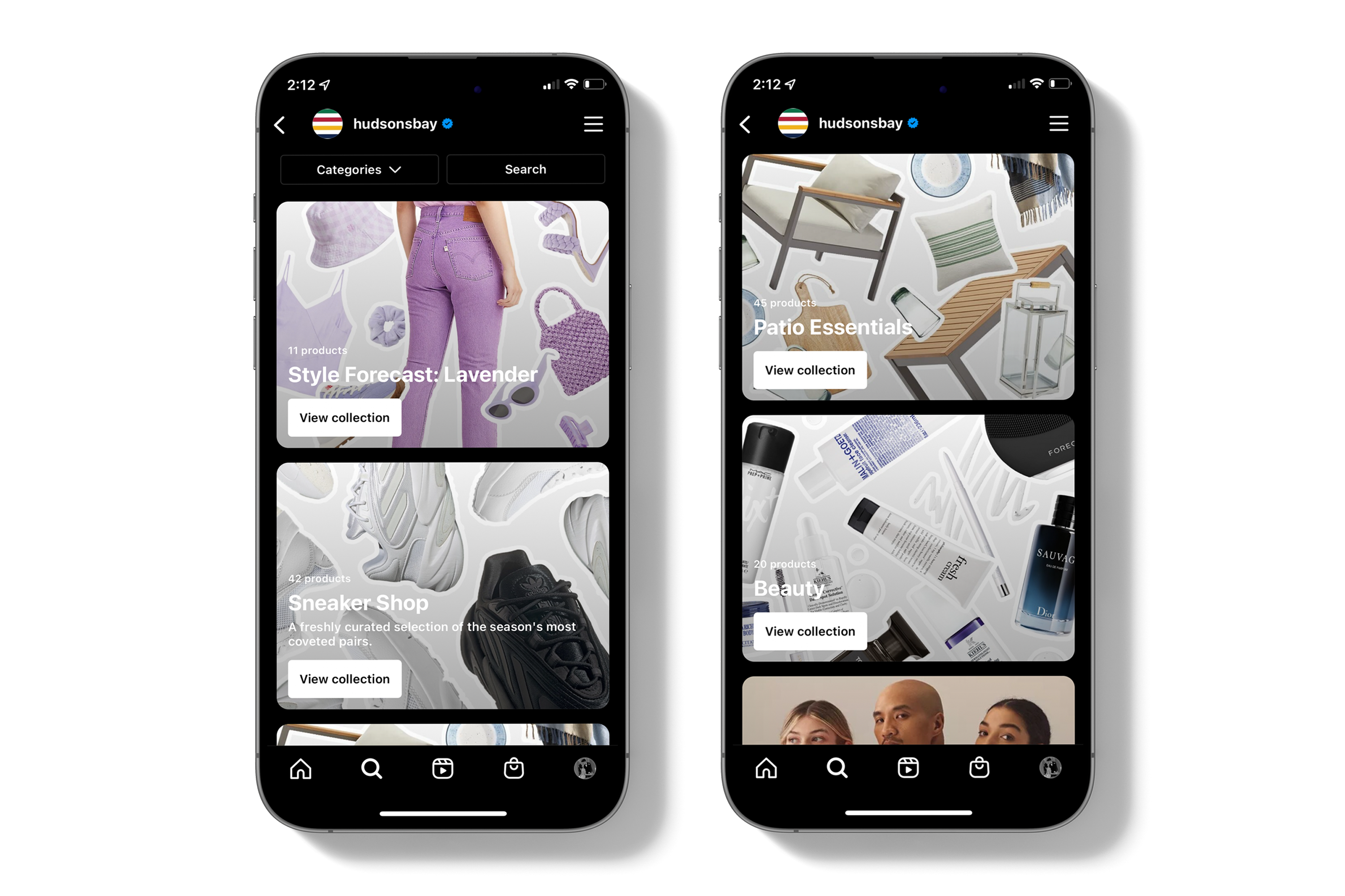 The Bay | Graphic Design | Dana Villani | Instagram Shop Covers| 2022