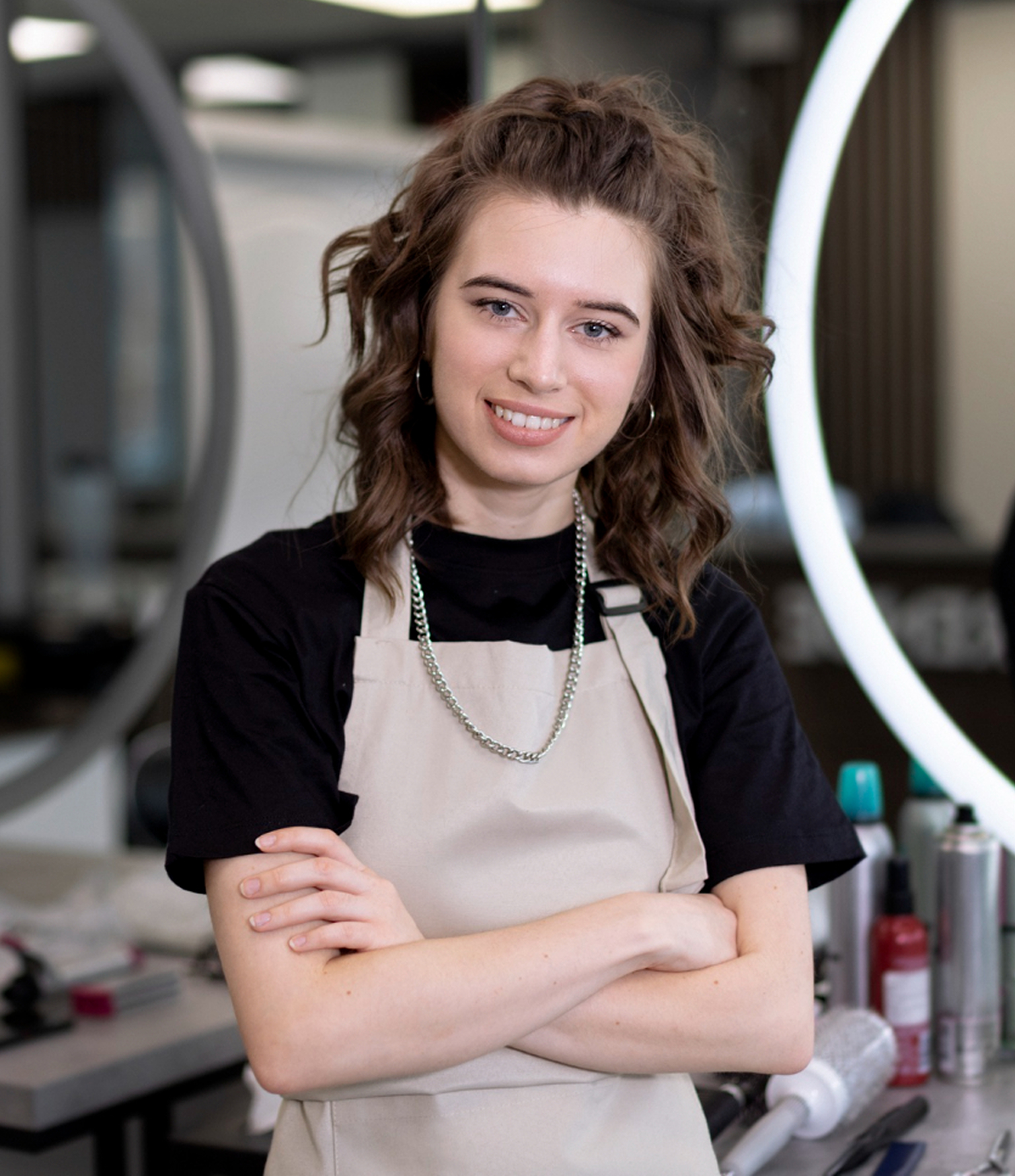 Business owner smiling after switching to Adaptify’s transparent pay-as-you-go AI receptionist pricing.