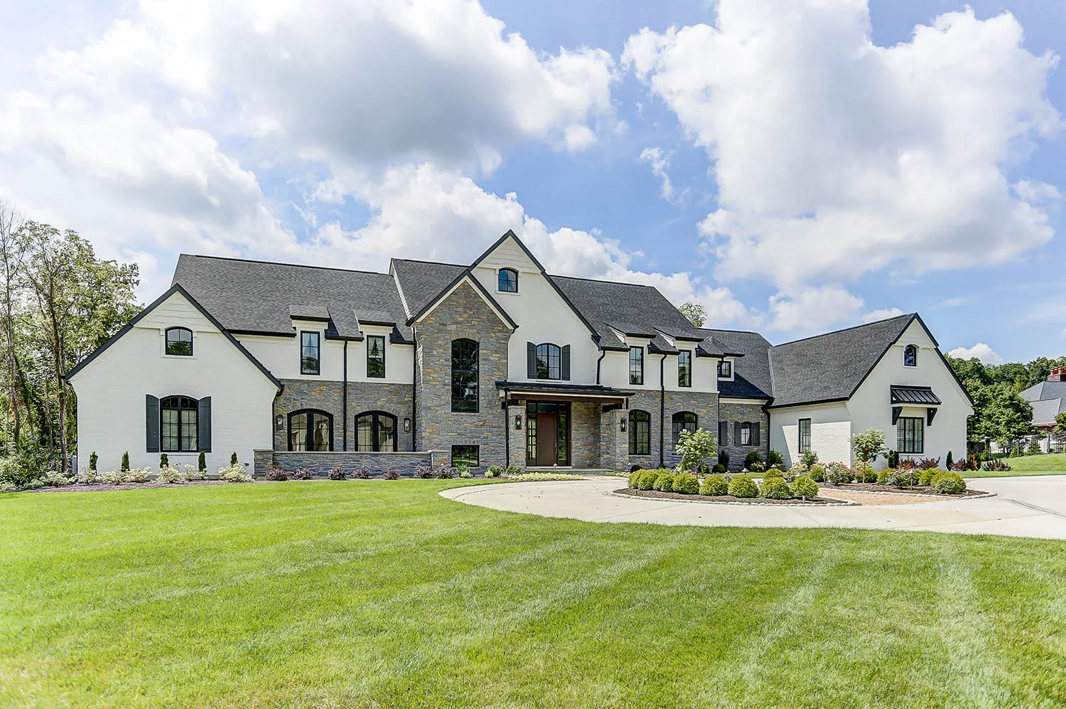 Creekside custom home in Forest Creek, Indian Hill, Ohio