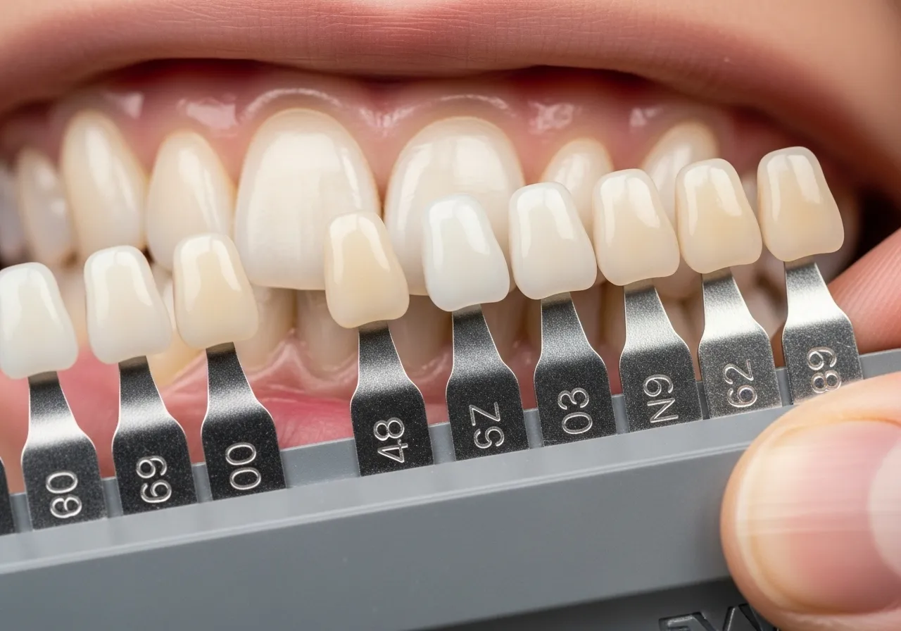 เปรียบเทียบสีฟัน