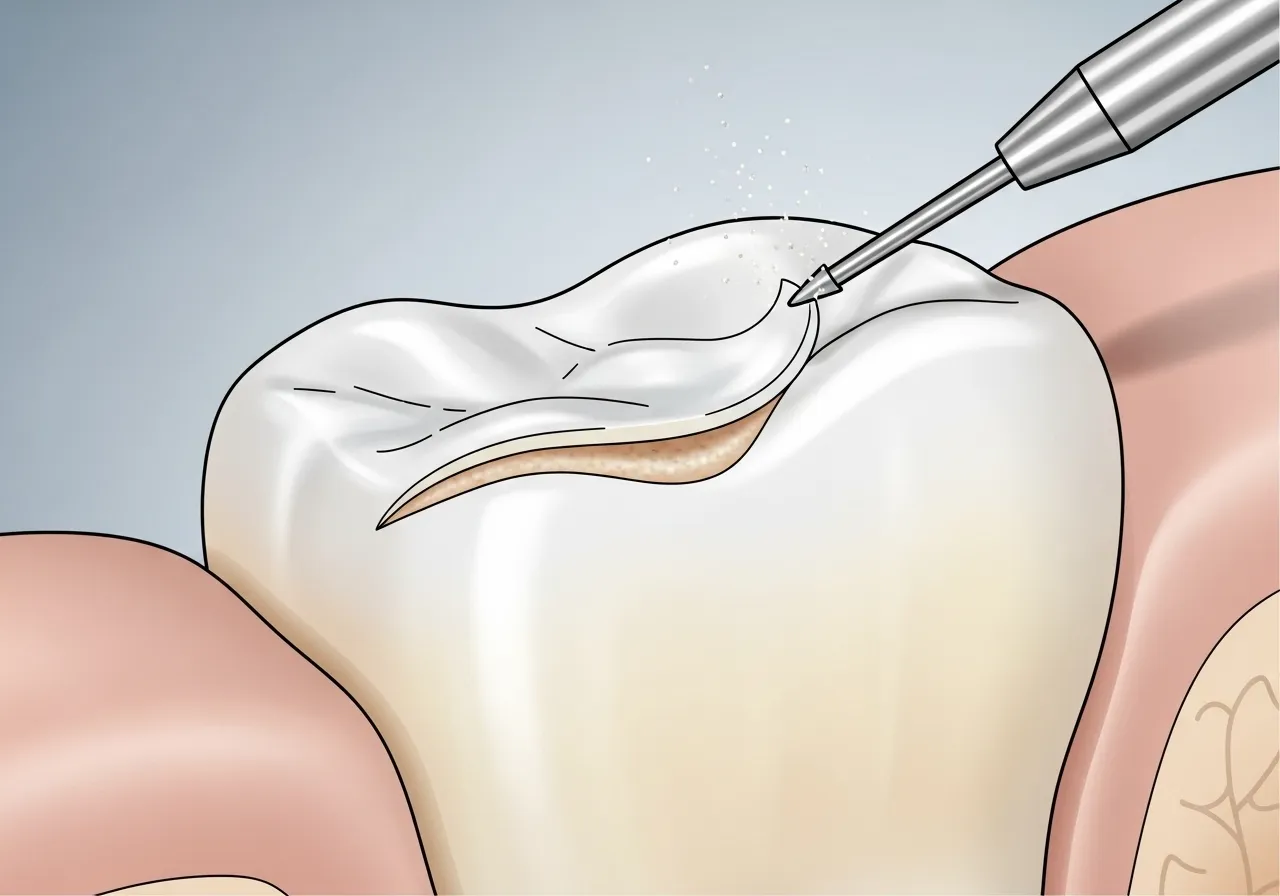 กรอผิวฟัน