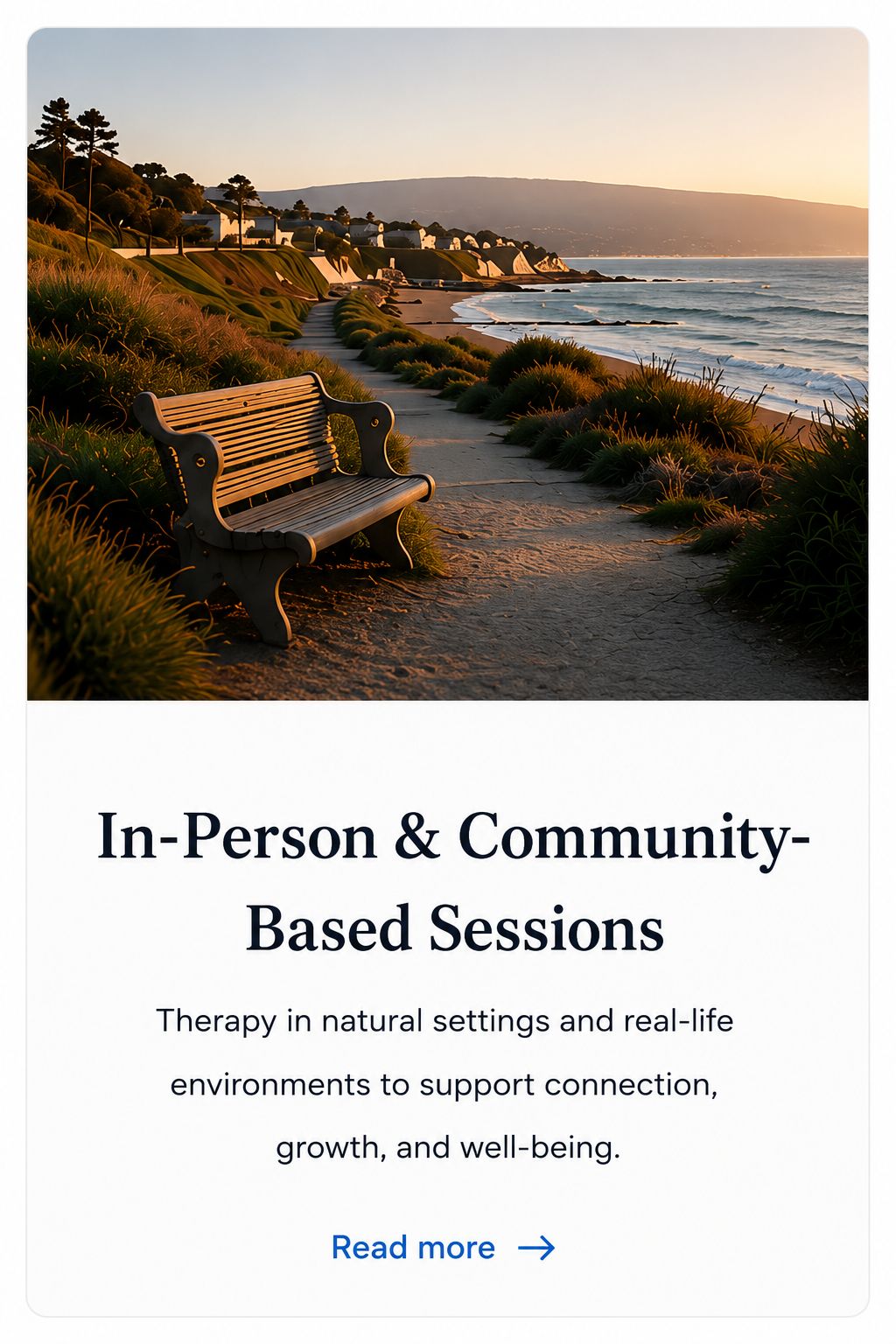 In-Person & Community-Based Sessions