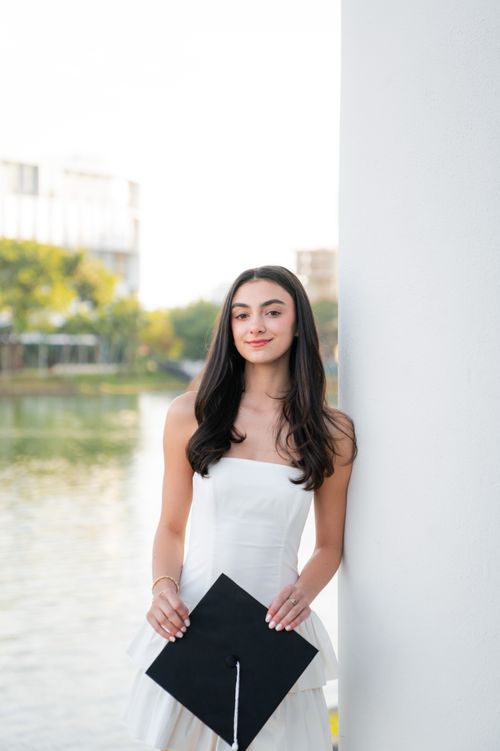 Graduation headshot photo.