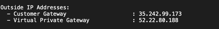 Code for outside IP addresses