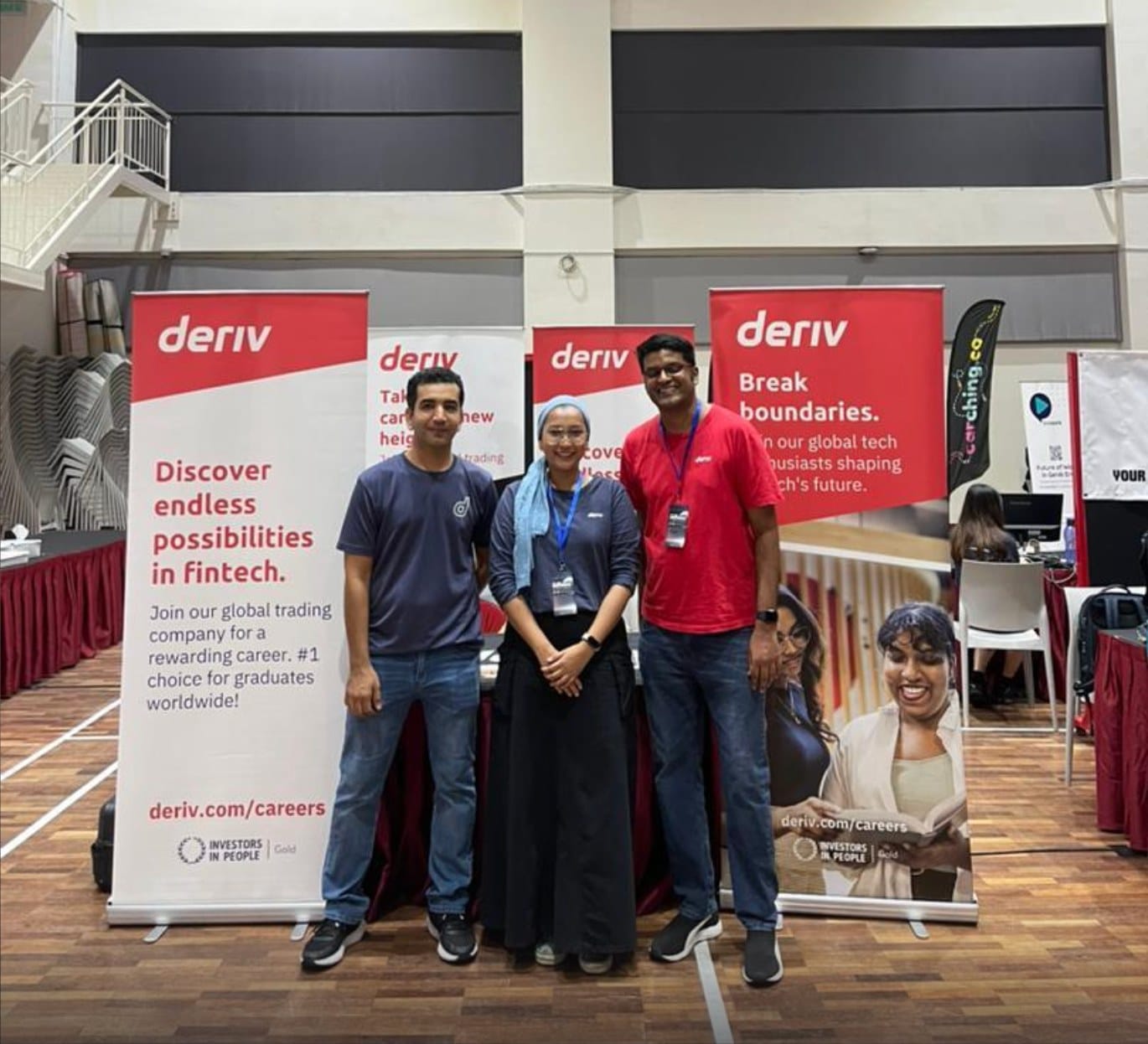 فريق Deriv في مؤتمر Taylor's NexTech
