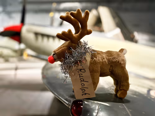 Rudolph’s Advent Trail at the Fleet Air Arm Museum