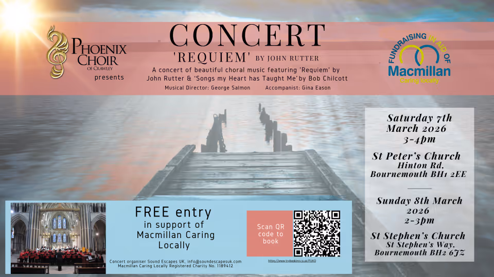 Rutter's 'Requiem' - Phoenix Choir of Crawley - St. Peter's Church