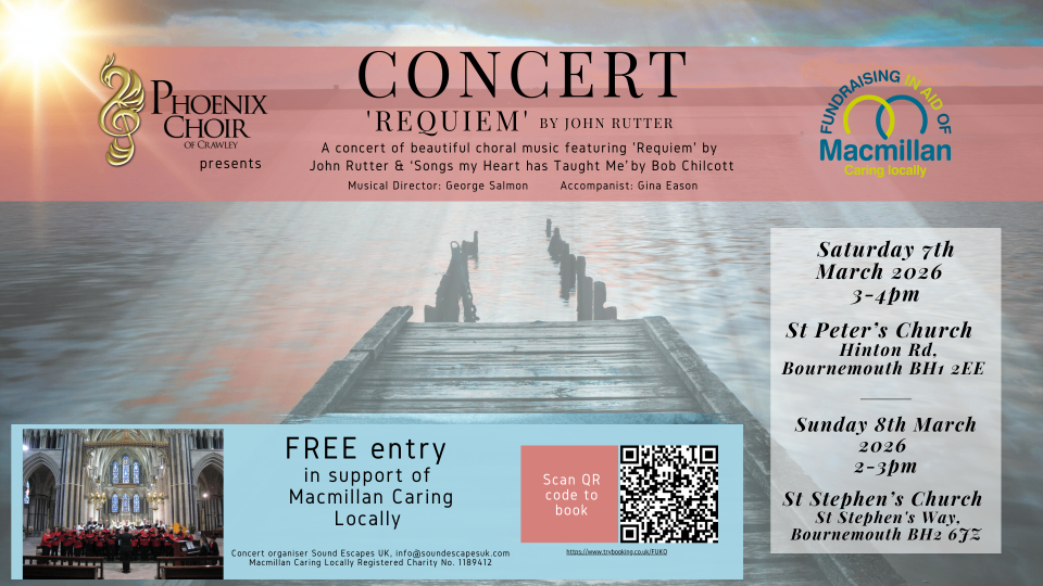 Rutter's 'Requiem' - Phoenix Choir of Crawley - St. Stephen's Church