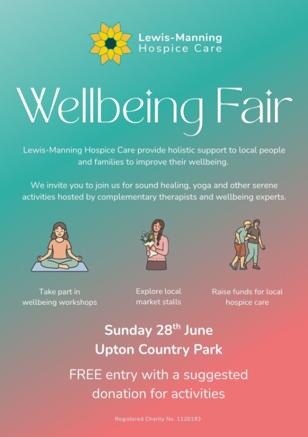 Wellbeing Fair by Lewis-Manning Hospice Care