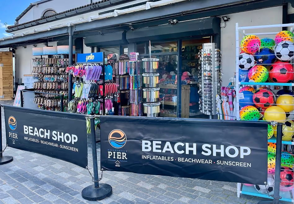 Bournemouth Pier Beach Shop