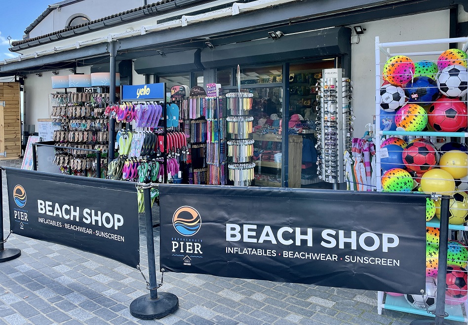 Bournemouth Pier Beach Shop
