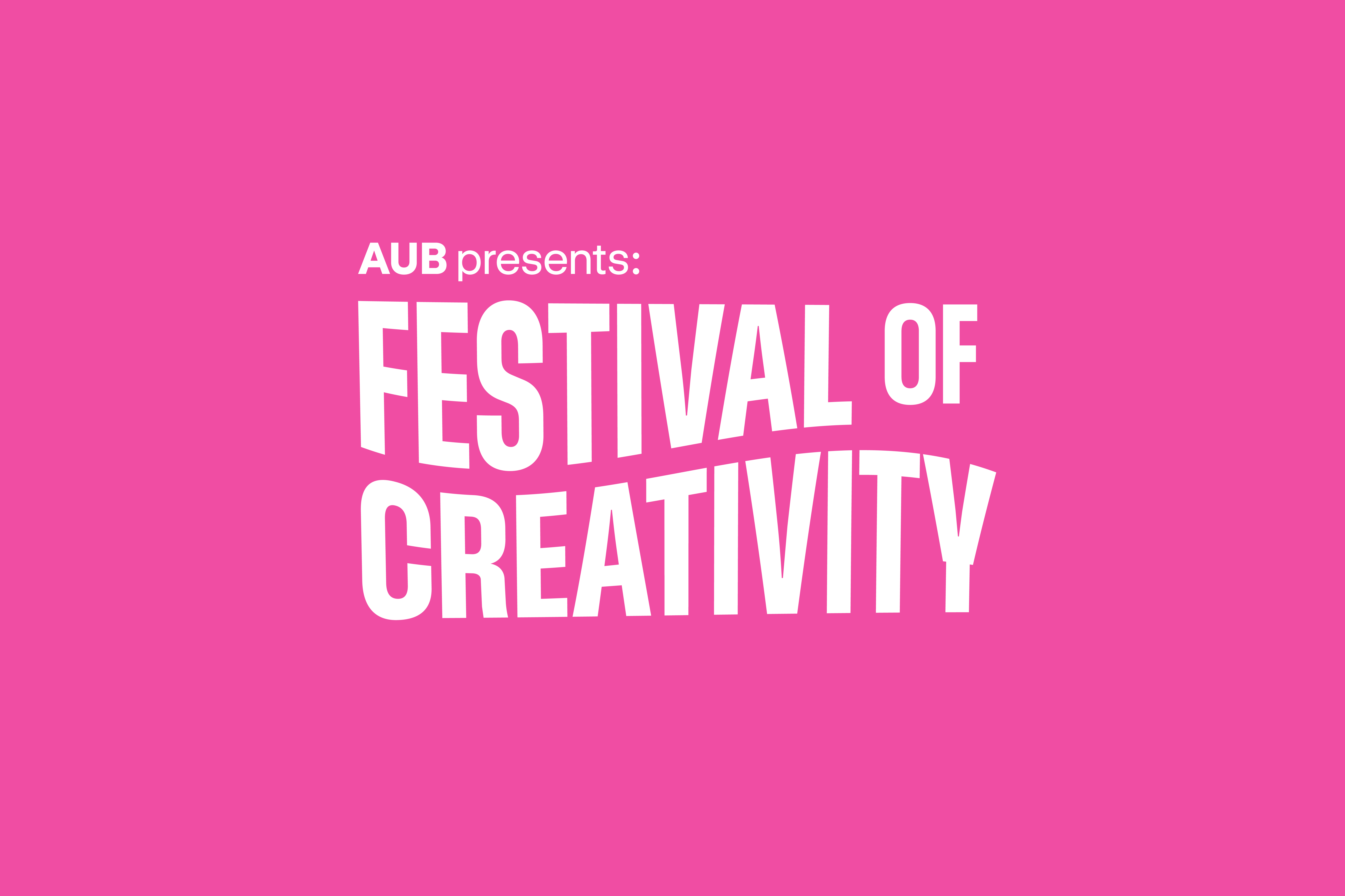AUB Festival of Creativity 2026