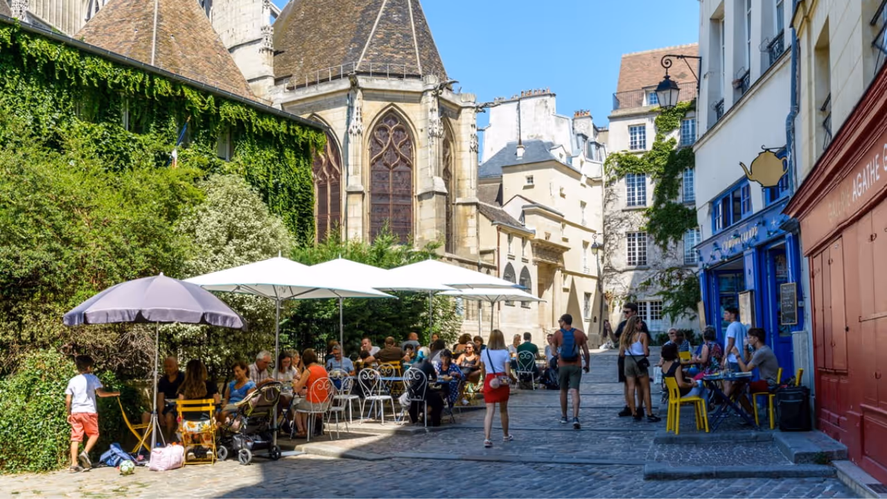 quartier du marais à paris