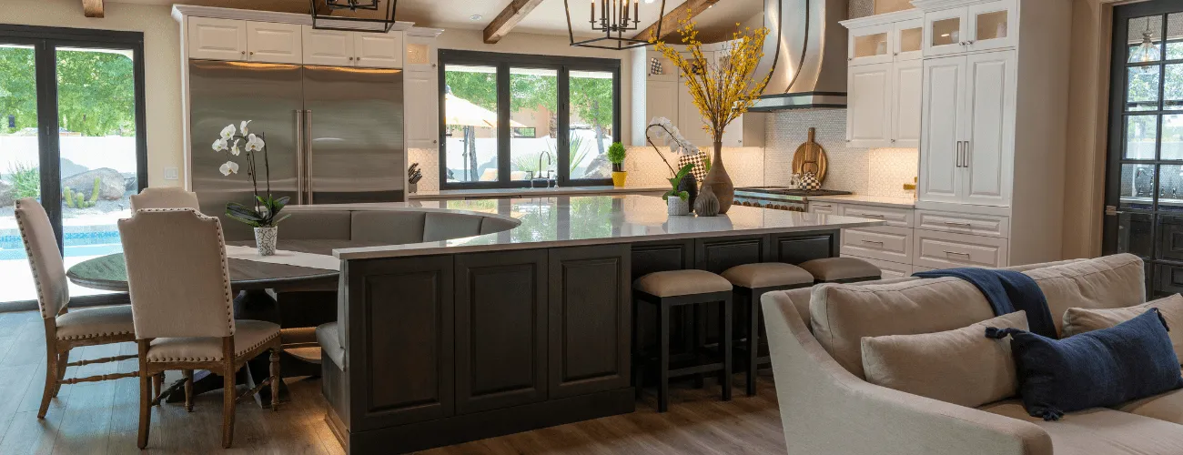 Interior of a Living Room in a Beautiful Country House