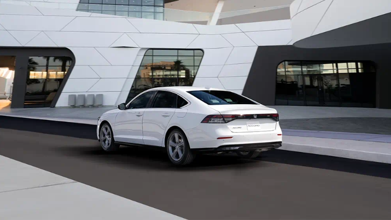 : Side view of Honda Accord