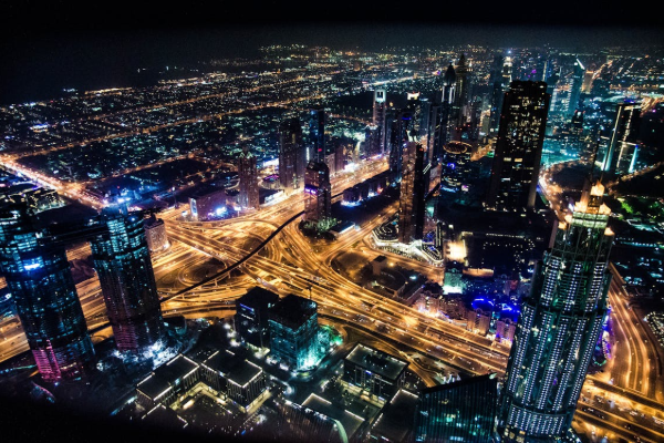 Dubai during Night Time