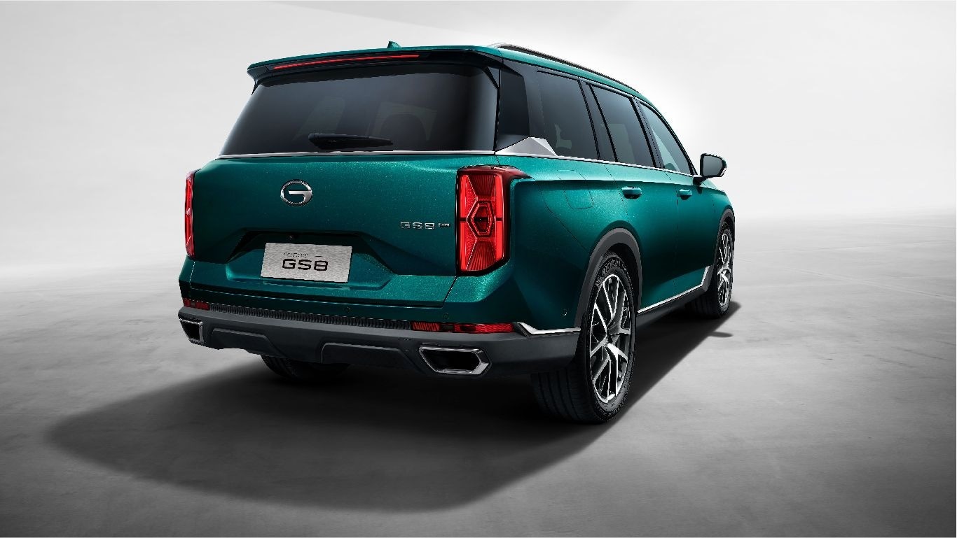 Rear view of GAC GS8