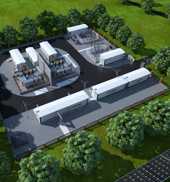 Construction site render