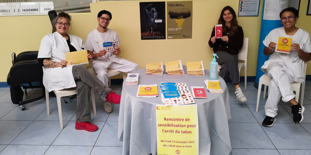Mois sans tabac au SMR La Petite Paix