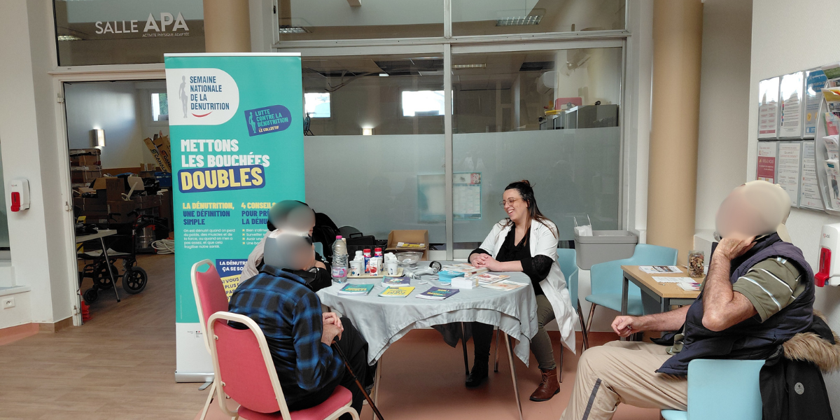 Semaine de la Dénutrition : une action de sensibilisation au SMR La Petite Paix