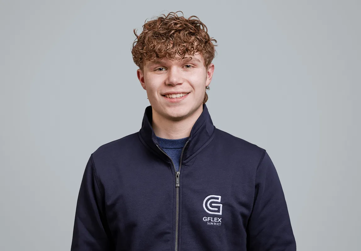 Portret Gflex medewerker Rowan