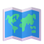 world map icon