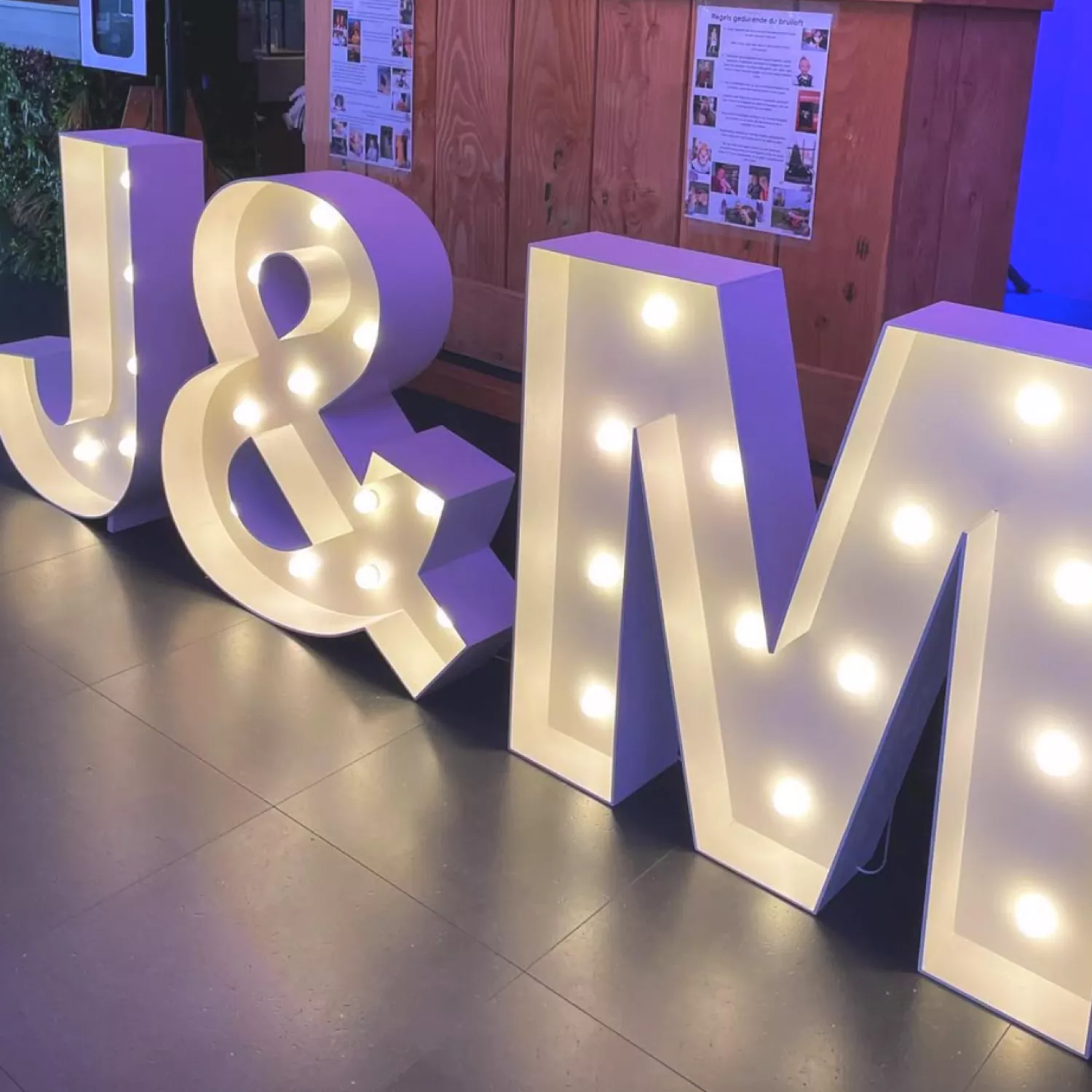 LED cijfers en letters