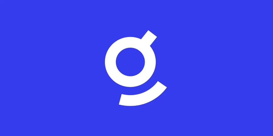 Glean logo on blue background