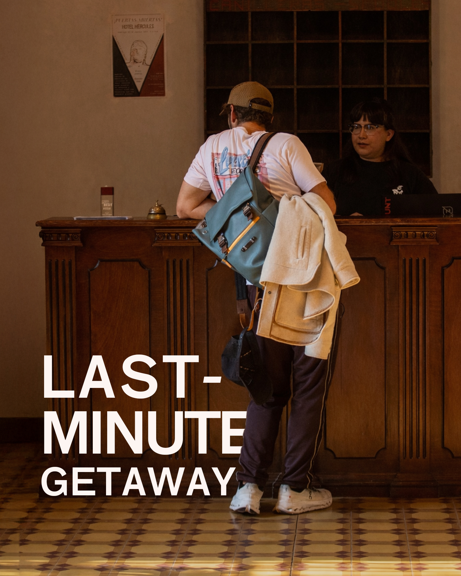 Last-minute booking!