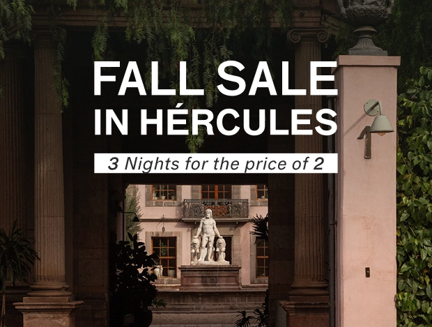 Fall | 3 Nights for the Price of 2 at Hércules