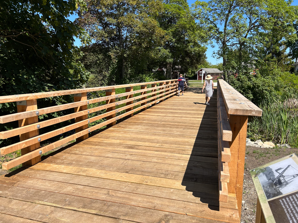 London Farm Boardwalk Bridge