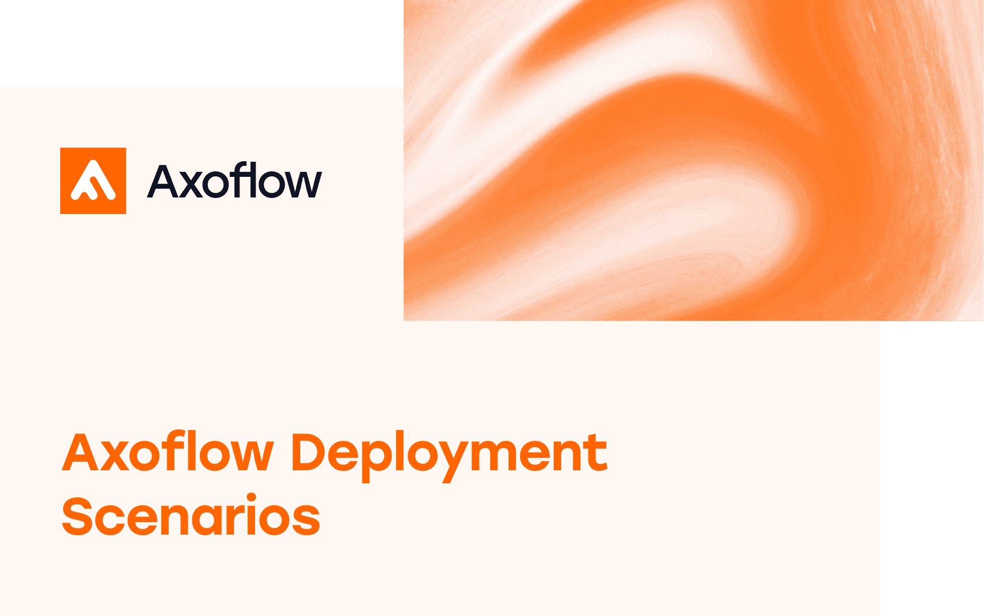 Deployment scenarios for Axoflow