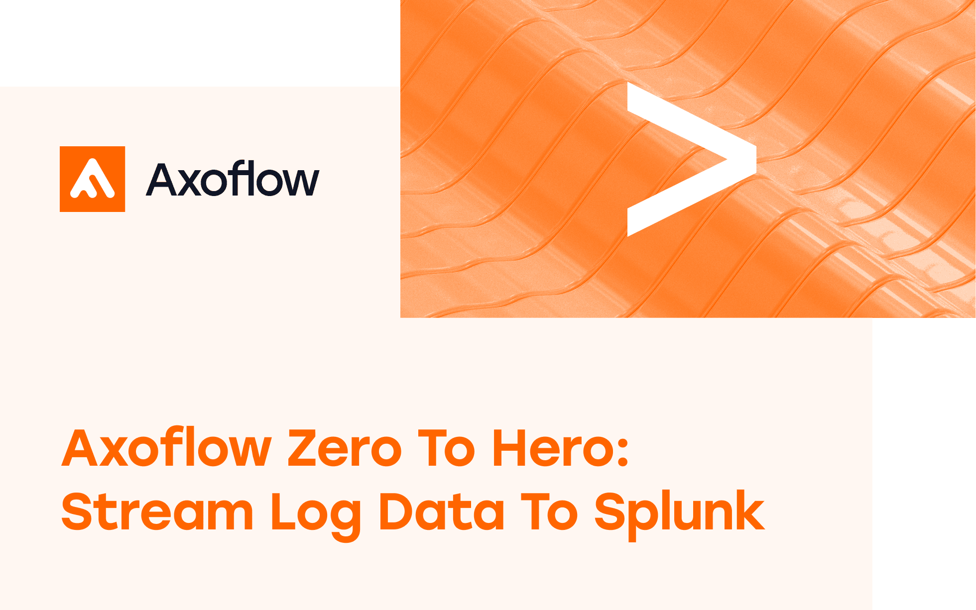 Stream your security data to Splunk or other destinations with Axoflow