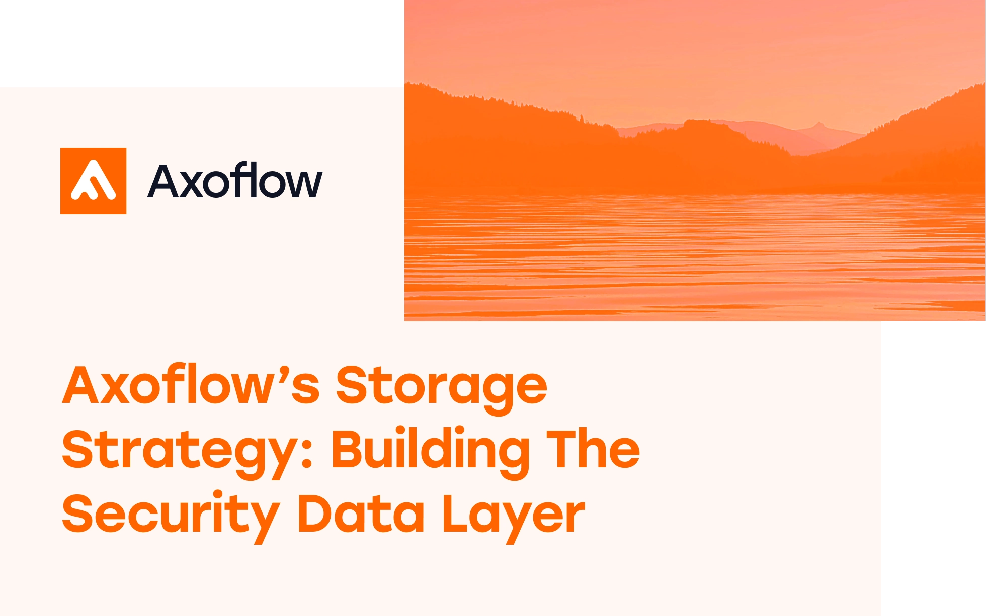 Discover Axoflow’s storage solutions for the Security Data Layer. From edge storage and cost-efficient data lakes to stream processing and air-gapped deployments, learn how Axoflow powers scalable, flexible, and reliable security data pipelines.