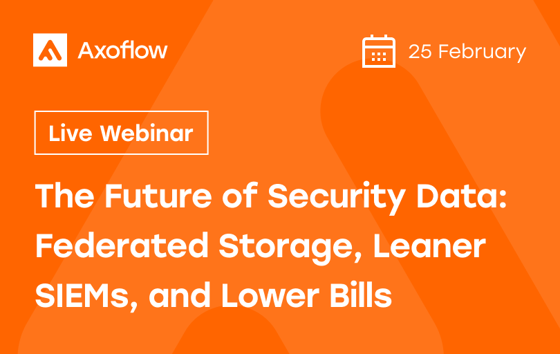 The Future of Security Data: Federated Storage, Leaner SIEMs, and Lower Bills