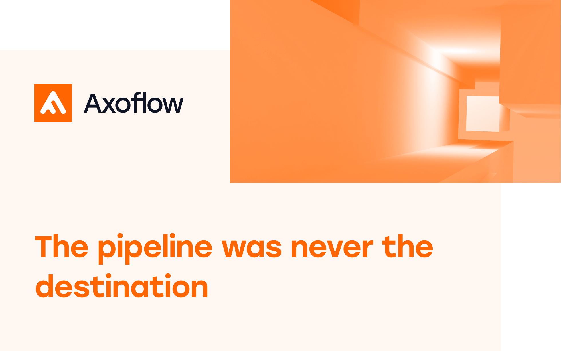 The pipeline was never the destination - Axoflow blog