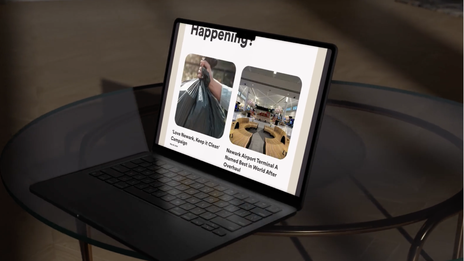 Halsey website design