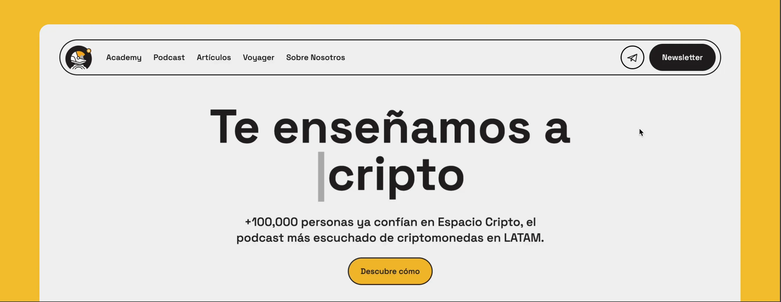 Espacio website design displayed on a large creative professional workstation screen - designed by Flexxi