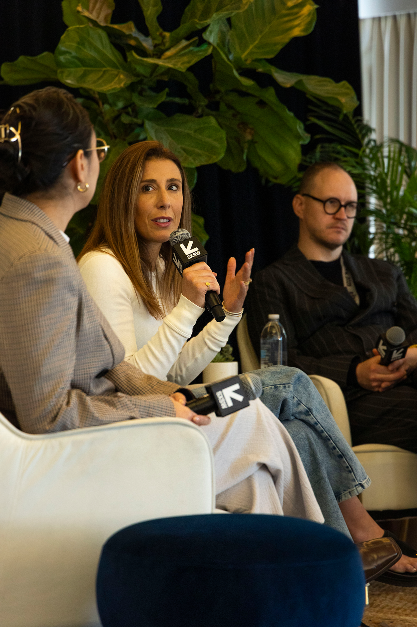Man speaking at an event