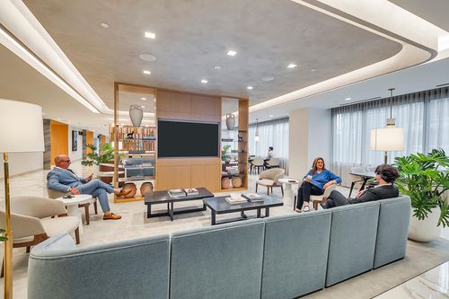 office tenant lounge