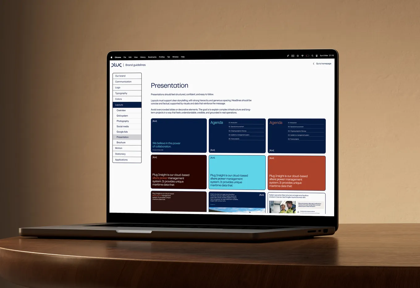 Plug: ny merkevare og Webflow nettside for elektrifisering av havner, laget av Simmer