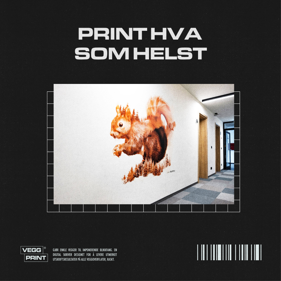 Veggprint ad: Print hva som helst