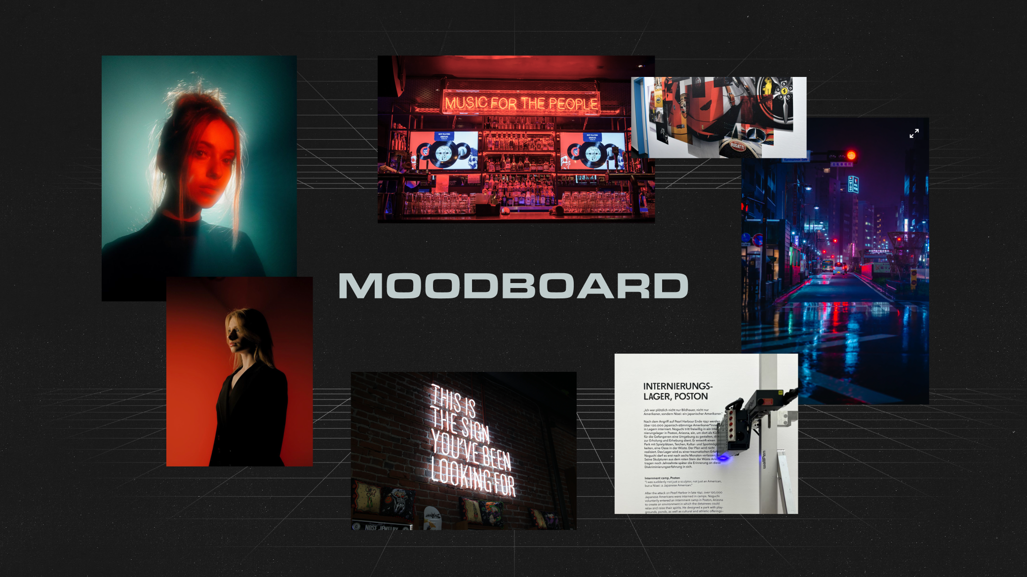 Moodboard for Veggprint