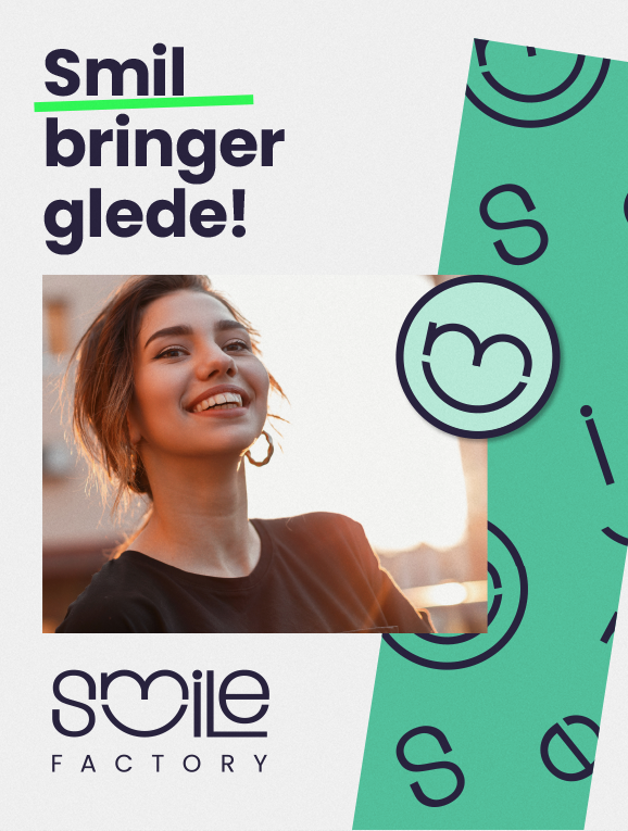 Smile Factory ad: Smil bringer glede