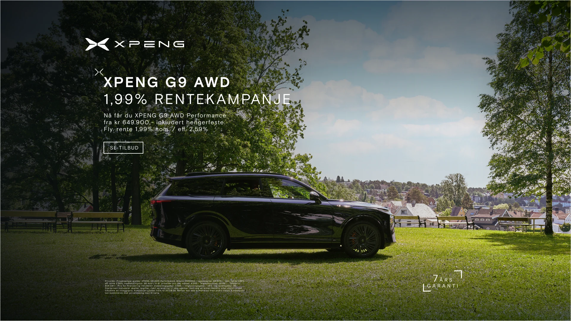 Banner for the XPENG G9 AWD