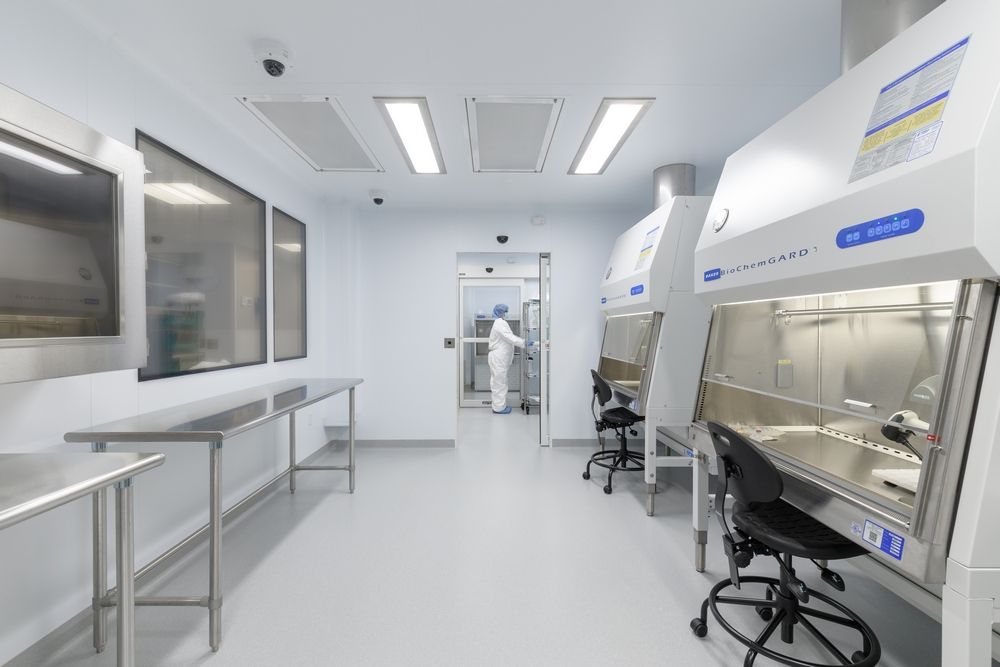 CleanSpace cleanroom corridor